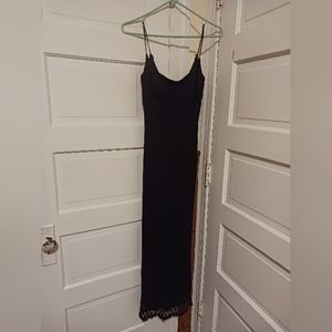 Vintage Dark purple long dress